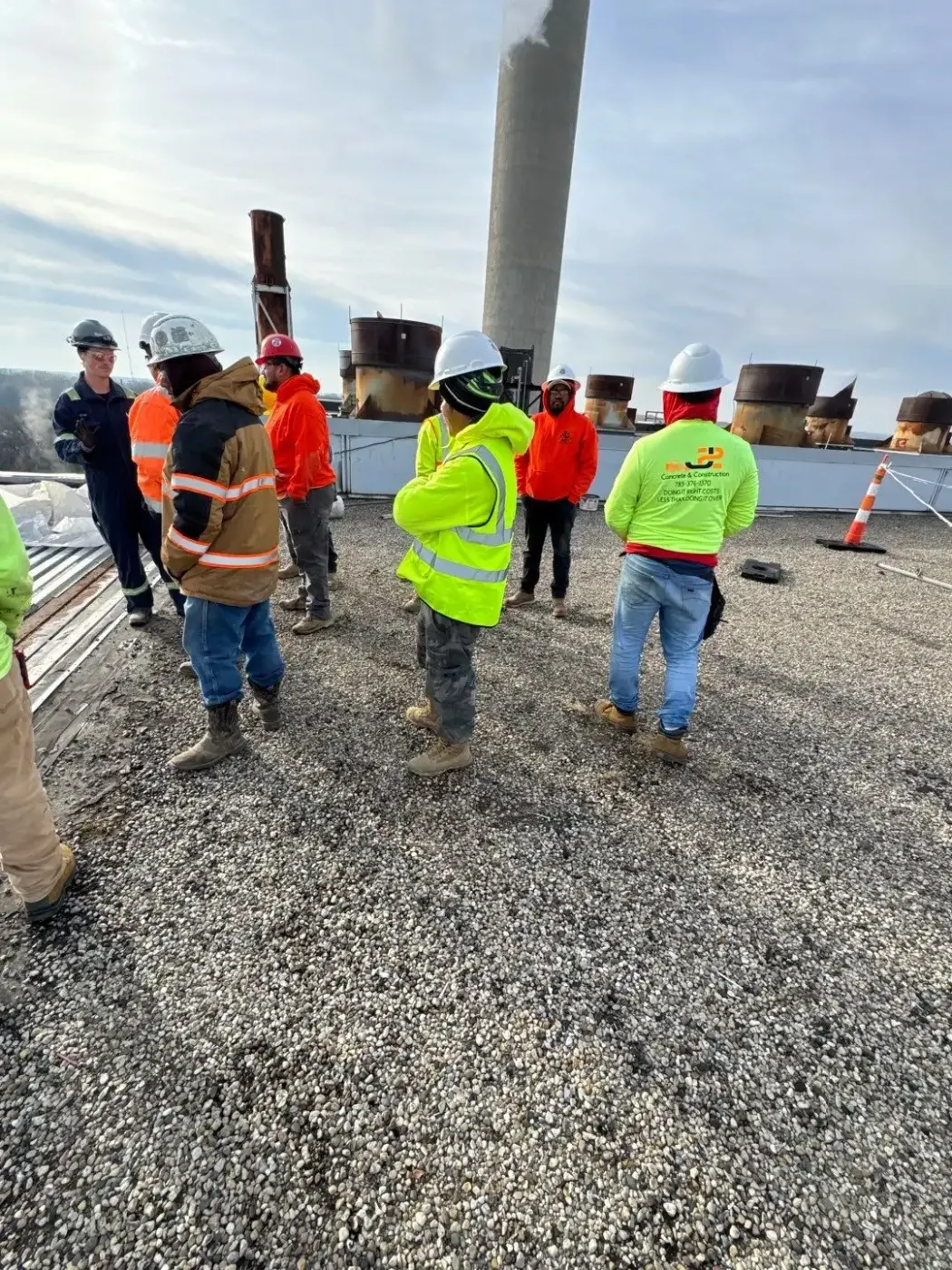 Commercial roofing by Vincennes Commercial Roofing near Danville, IN